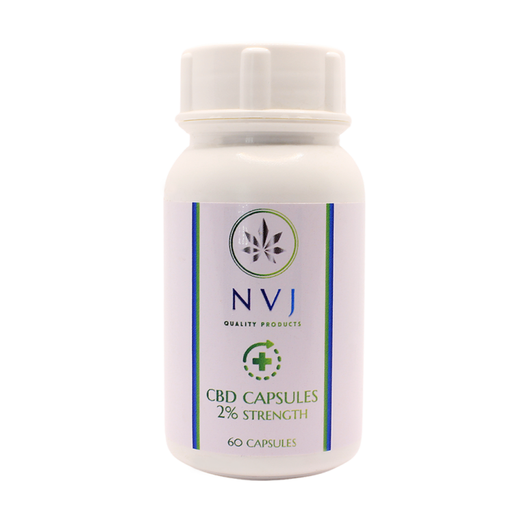 NVJ -CBD+ Capsules 2% - 60Caps