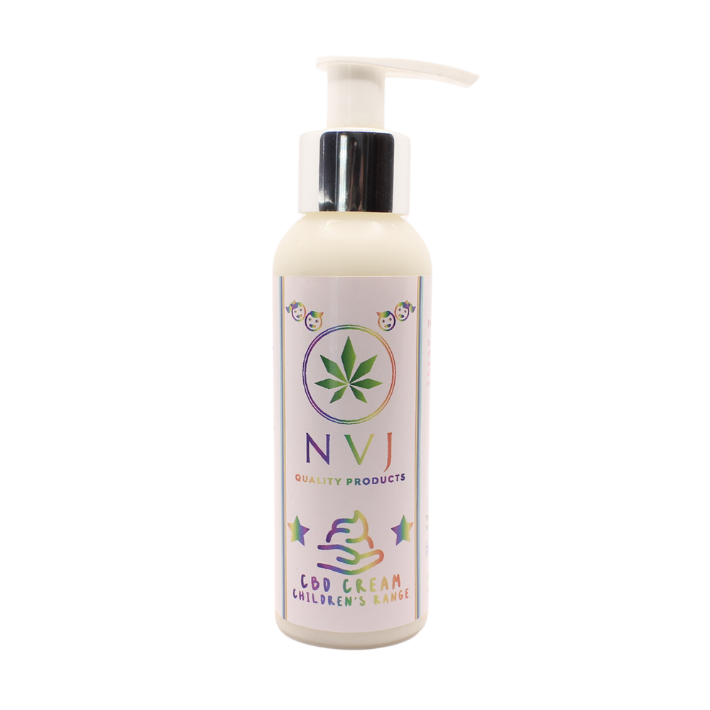 NVJ - CBD Cream for Kids 1% - Babies and Children Aged 2 - 12