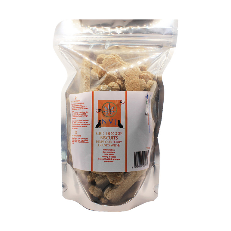 NVJ - CBD Infused Doggie Biscuits - 500g