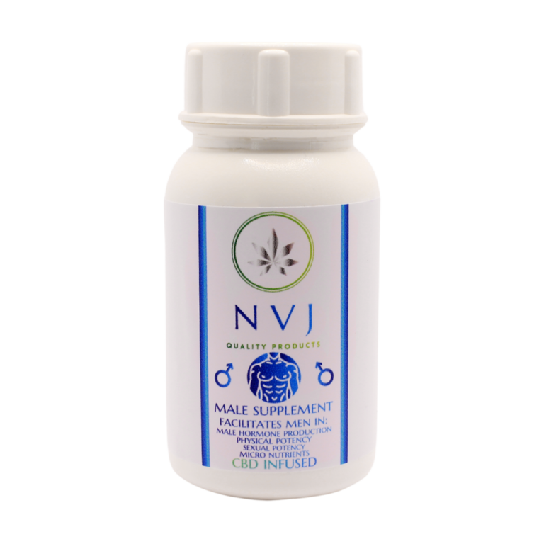 NVJ - Male Supplement CBD Infused- 60Caps